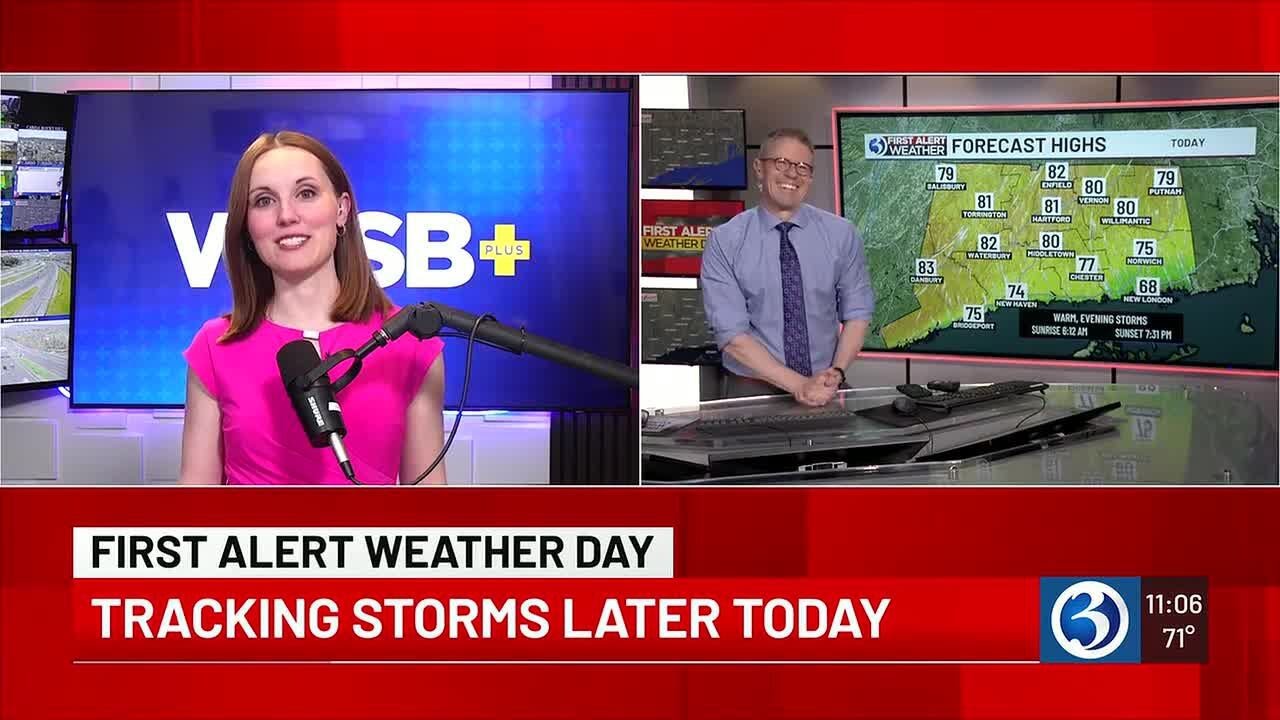 FIRST ALERT WEATHER DAY: Tracking storms later today with Meteorologist Mark Dixon