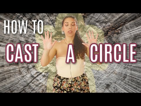 How to cast a circle of protection| beginner witchcraft basics (do this before your spell)