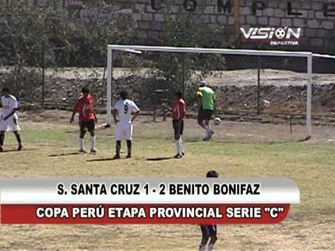 S. SANTA CRUZ 1 - 2 BENITO BONIFAZ COPA PERU - Visión Deportiva 2013 TVT Canal 39