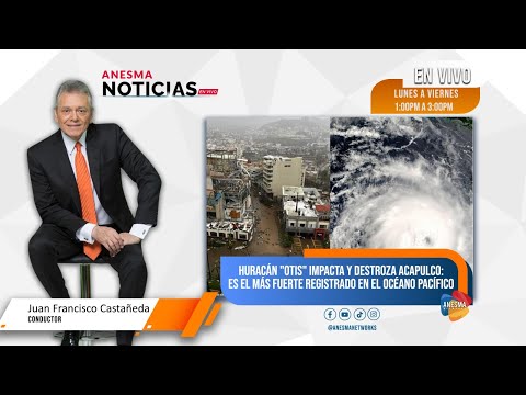 Huracán "Otis" impacta y destroza Acapulco: de los más fuertes del Océano Pacífico | Anesma noticias