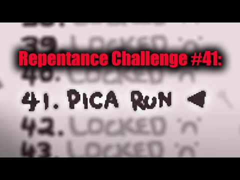Pica Run: The Coolest Repentance Challenge?