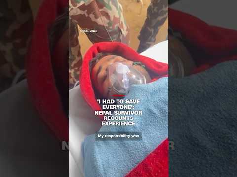 'I had to save everyone': Nepal survivor recounts experience