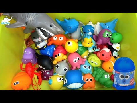 Ocean Adventures: Fun Sea Animal Toys for kids| Learn Sea creatures Names and Facts