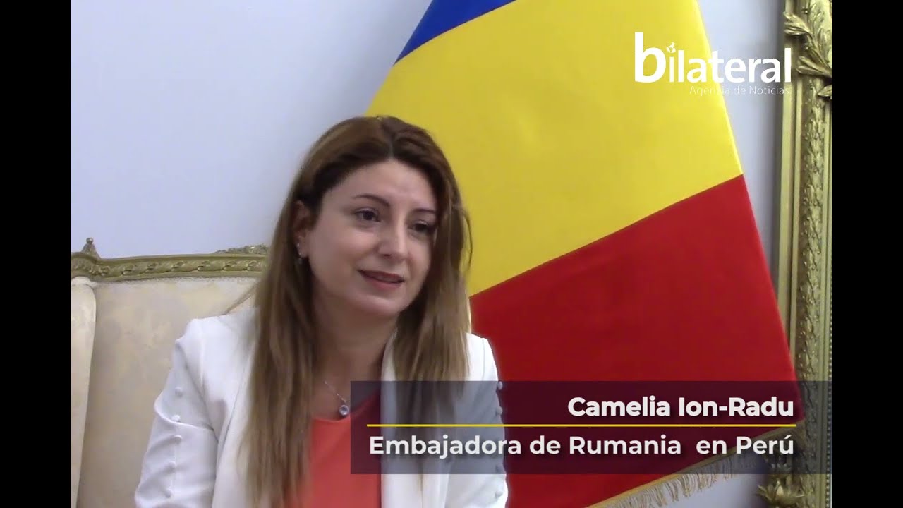 Camelia Ion-Radu, embajadora de Rumania en Perú
