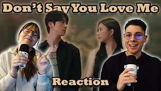 WE LOVE JIN 💜 | First Time Reacting to 진 (Jin) ‘Don’t Say You Love Me’ Music Video + Live