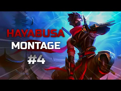 SAVAGE!HAYABUSA FREESTYLE PERFECT COMBO!HAYABUSA MONTAGE #4 | BEST MOMENTS | MOBILE LEGENDS | MLBB