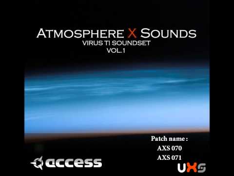 Atmosphere X SOUNDS Vol.1 Access Virus TI soundset