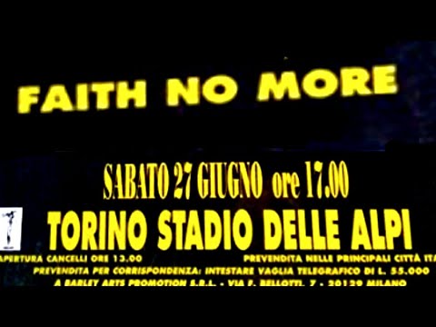 Faith No More - Stadio Delle Alpi, Torino, Italy, 27 jun 1992 (supporting Guns N'Roses)