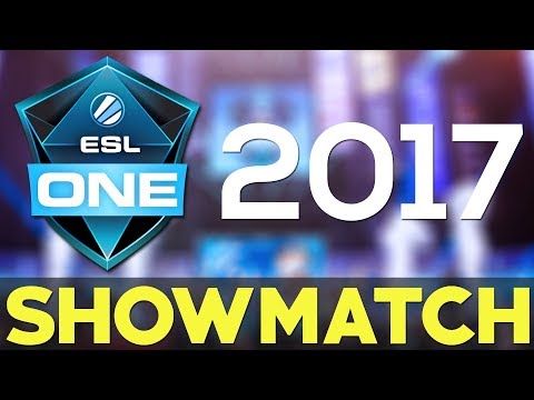ESL ONE SHOWMATCH NYC 2017 (FAN TEAM A VS FAN TEAM B)
