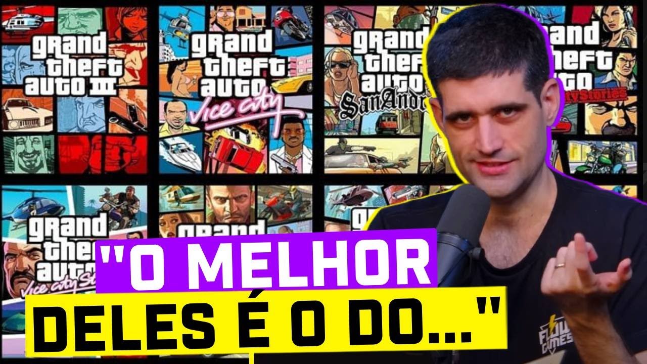 FLOW GAMES REAGE: TODOS OS TRAILERS DA FRANQUIA GTA #FGN