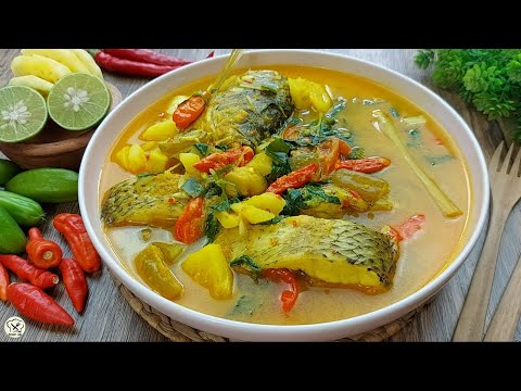 IKAN PINDANG KUAH BUMBU KUNING RASANYA ENAK DAN SEGER BANGET