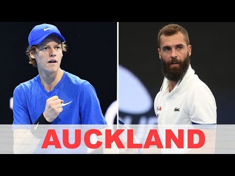 Jannik Sinner vs Benoit Paire AUCKLAND 2020