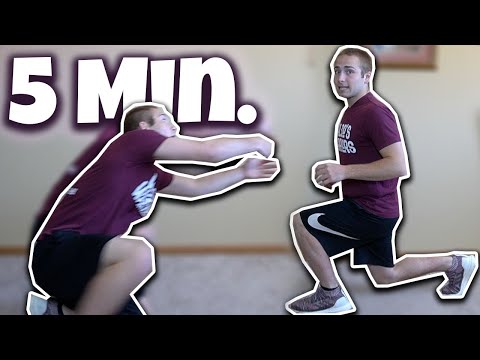 5-Minute WRESTLING WORKOUT *follow along*
