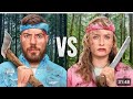 Men Vs Woman Survive The Wilderness For 500 000