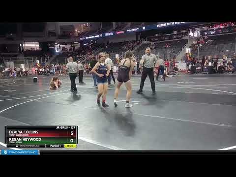 127 Lbs Champ. Round 2 - Dealya Collins, Team Wisconsin Vs Regan Heywood, Team Utah 0ee0