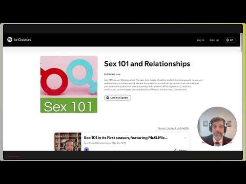 Sex 101, in its first season, features Beyond Pleasure: Reclaiming the Meaning of Sex in the Age .