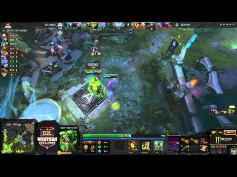 HyperX D2L Western Challenge - RoX.KIS vs Alliance (Game 1)