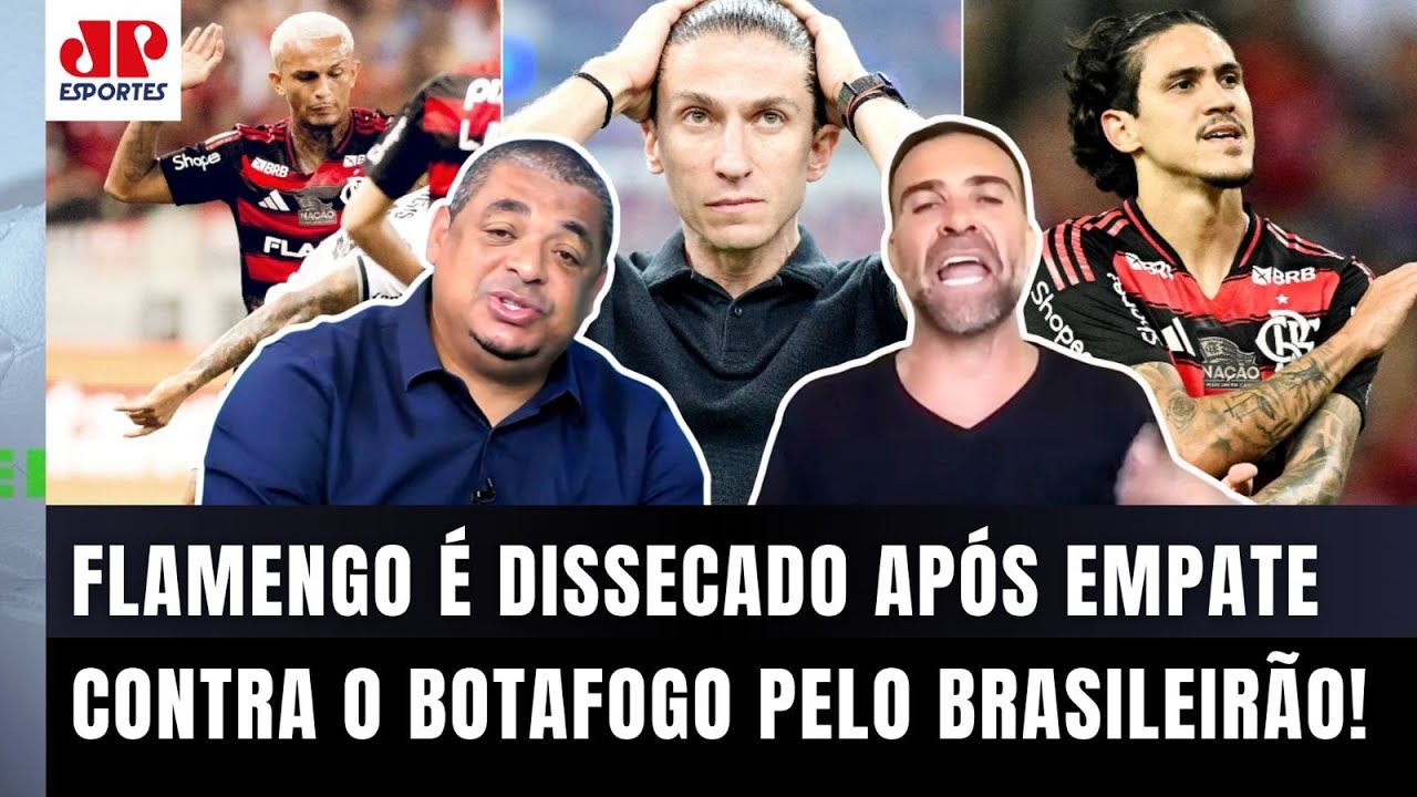 "O QUE TÁ ACONTECENDO??? É PREOCUPANTE o Filipe Luís ASSUMIR que o Flamengo..." VEJA DEBATE!