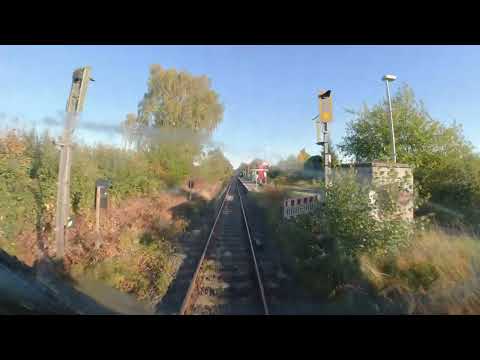 Train cab ride RE82 Bielefeld to Altenbeken | Fall 2022 | The Leineweber