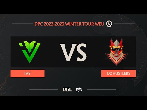 [EN] IVY vs D2 Hustlers – Game 1 - DPC WEU 2023 Winter Tour - Division II - Day 1