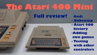 The Atari 400 Mini: full review and Atari 400 history!