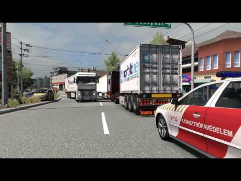 Mercedes MP4 - Euro Truck Simulator 2 - HUNGARY MAP
