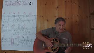 GUITAR Lesson # 784: LIVE IS LIFE (Opus) - PART 2