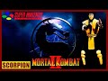 Mortal Kombat 2 Scorpion Super Nintendo Super Famicom