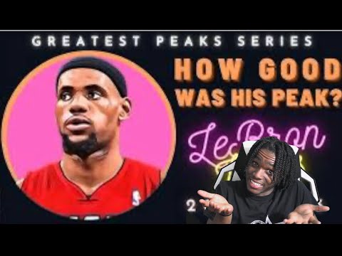 Did Lebron Peak Higher Than Jordan? - Greatest Peaks In NBA History Episode 13 Reaction.