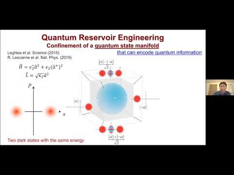 Dissipative stabilization and error correction in a bosonic qubit