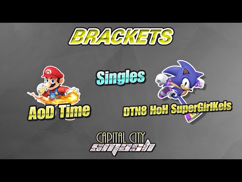 Capital City Smash - Singles - DTN8| HoH| SuperGirlKels vs AoD| Time