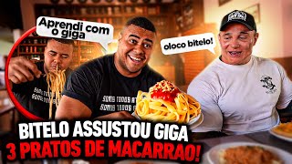 GIGA PEDIU AJUDA PARA O BITELO E ELE DEU PREJUIZO NO ALMOÇO !