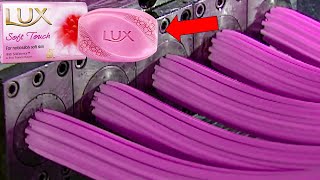 This is How Lux Soap is Produced in The Factory, Modern Food Processing Plant, Wool Harvesting Skill