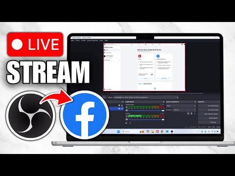 How To Livestream On Facebook Page With OBS Studio