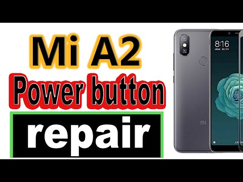 Mi A2 | Power button not working | broken power button repair