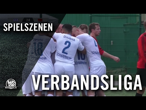 Germania Schwanheim - TuS Dietkirchen (Verbandsliga Mitte) - Spielszenen | MAINKICK.TV