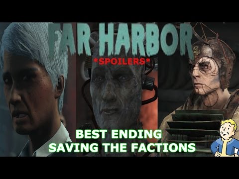 Fallout 4 Far Harbor Best Ending. (Saving Far Harbor, Acadia, and The Nucleus}