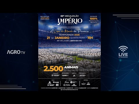 MEGA LEILÃO IMPÉRIO LEILÕES - 21/01/2026