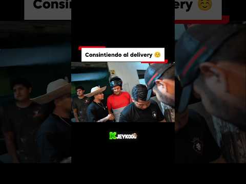 "Así tratamos a los deliverys del Poblau" 😊 #jeykooo #delivery #humor #santacruz #bolivia #elpoblau