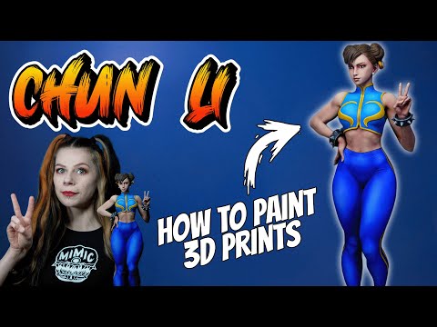 I Painted Chun-Li Live - One Day Paint Challenge!