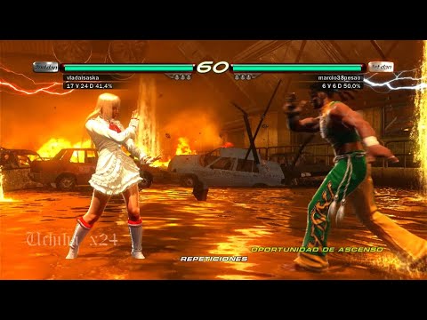 03 Lili Rochefort vs Eddy  - Tekken 6 ( Uchiha x24 ) Gameplay Online  PS3