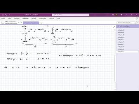 Übung "Signale und Systeme - Teil 1", Aufgabe 24