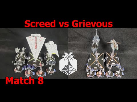 Star Wars Armada - "This is Madness! 2023" Match 8: Screed vs Grievous - ION Radio