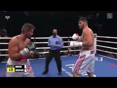 Filip Hrgovic vs. Emir Ahmatovic//Highlights