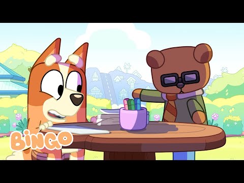 Señor oso | PEQUEÑAS HISTORIAS DE BLUEY | Bingo - Español Canal Oficial