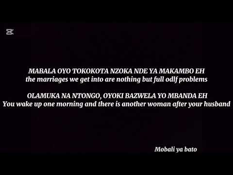 MBILIA BEL - FAUX PAS LYRICS TRANSLATION