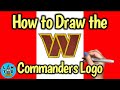 How to Draw the Washington Commanders Logo