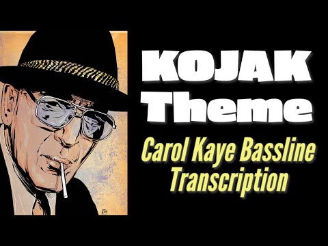 The KOJAK Theme - Carol Kayes legendary Bassline!