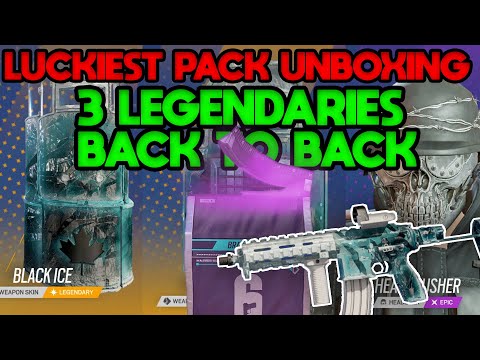 The LUCKIEST Bravo Pack Unboxing | R6S
