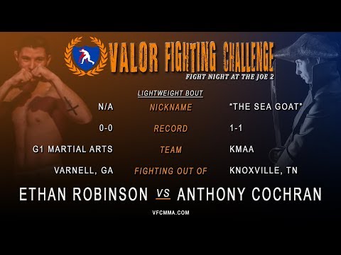 VFC 55 Ethan Robinson vs Anthony Cochran